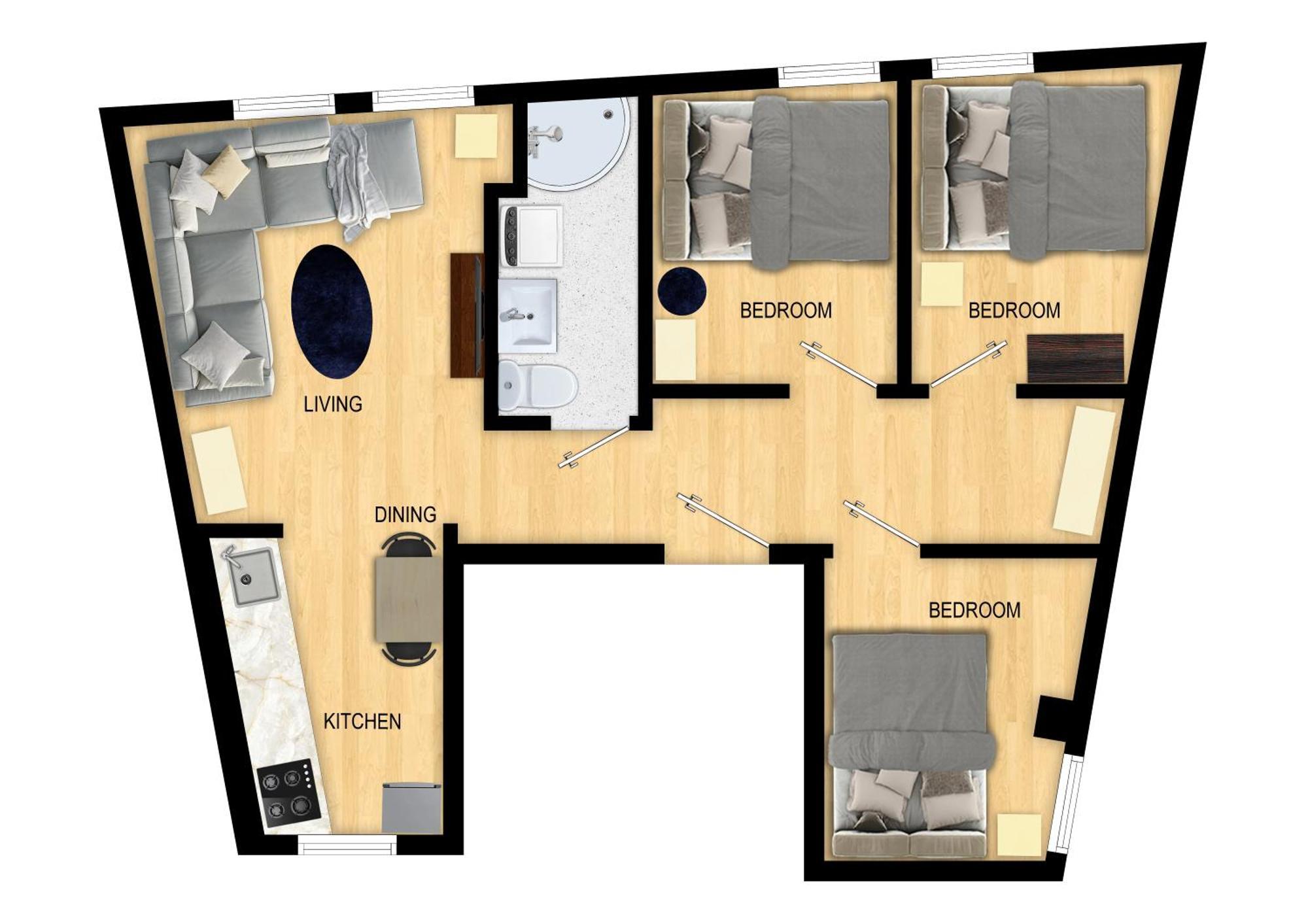 Family Friendly 3Br - Fast Wi-Fi - Behind Bryggen Apartment Bergen Exterior foto